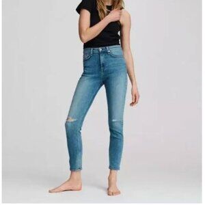 Nina High Rise Ankle Skinny Jeans | Rag and Bone | Size 31